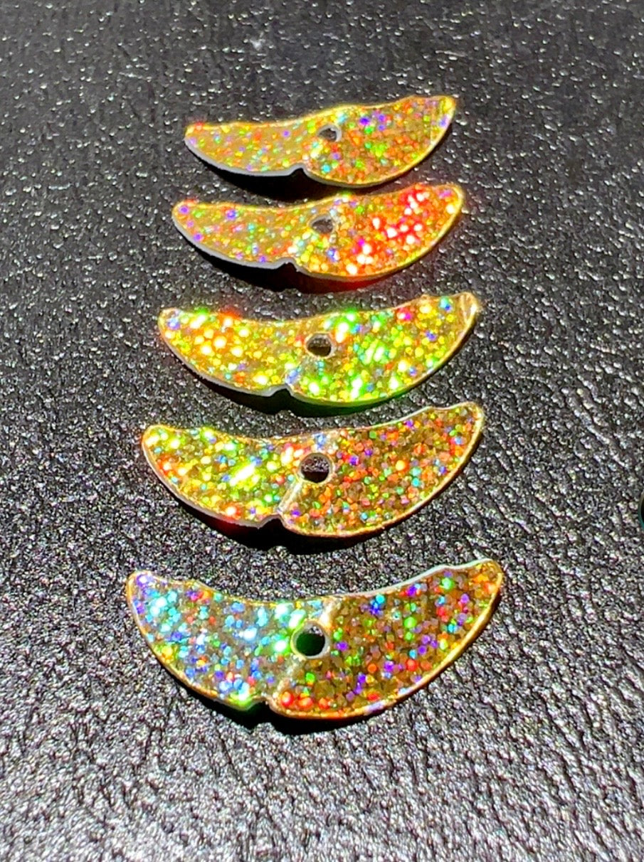 GOLD MINI GLITTER (5pk) DOUBLE SIDED