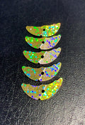 GOLD GLITTER (5pk) DOUBLE SIDED