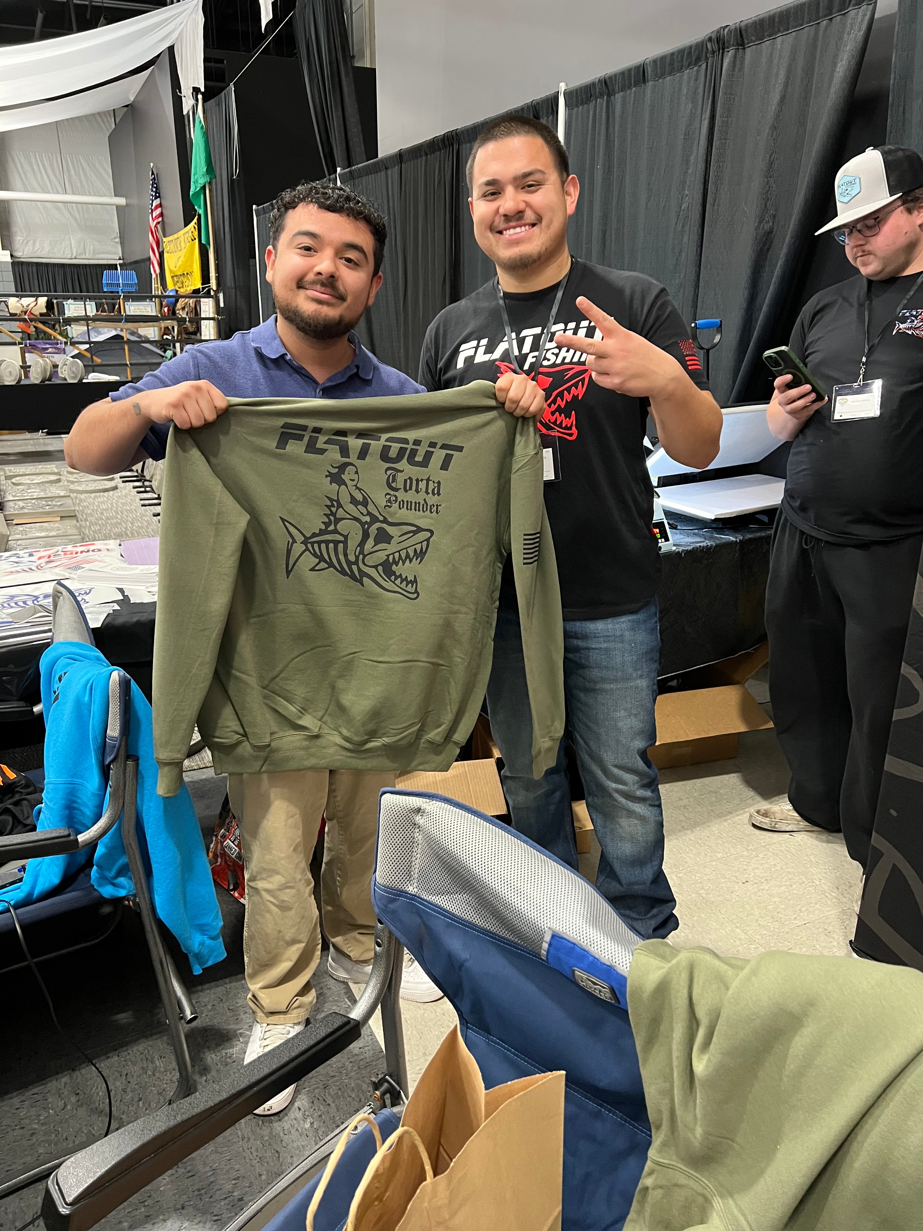 Torta pounder olive/black