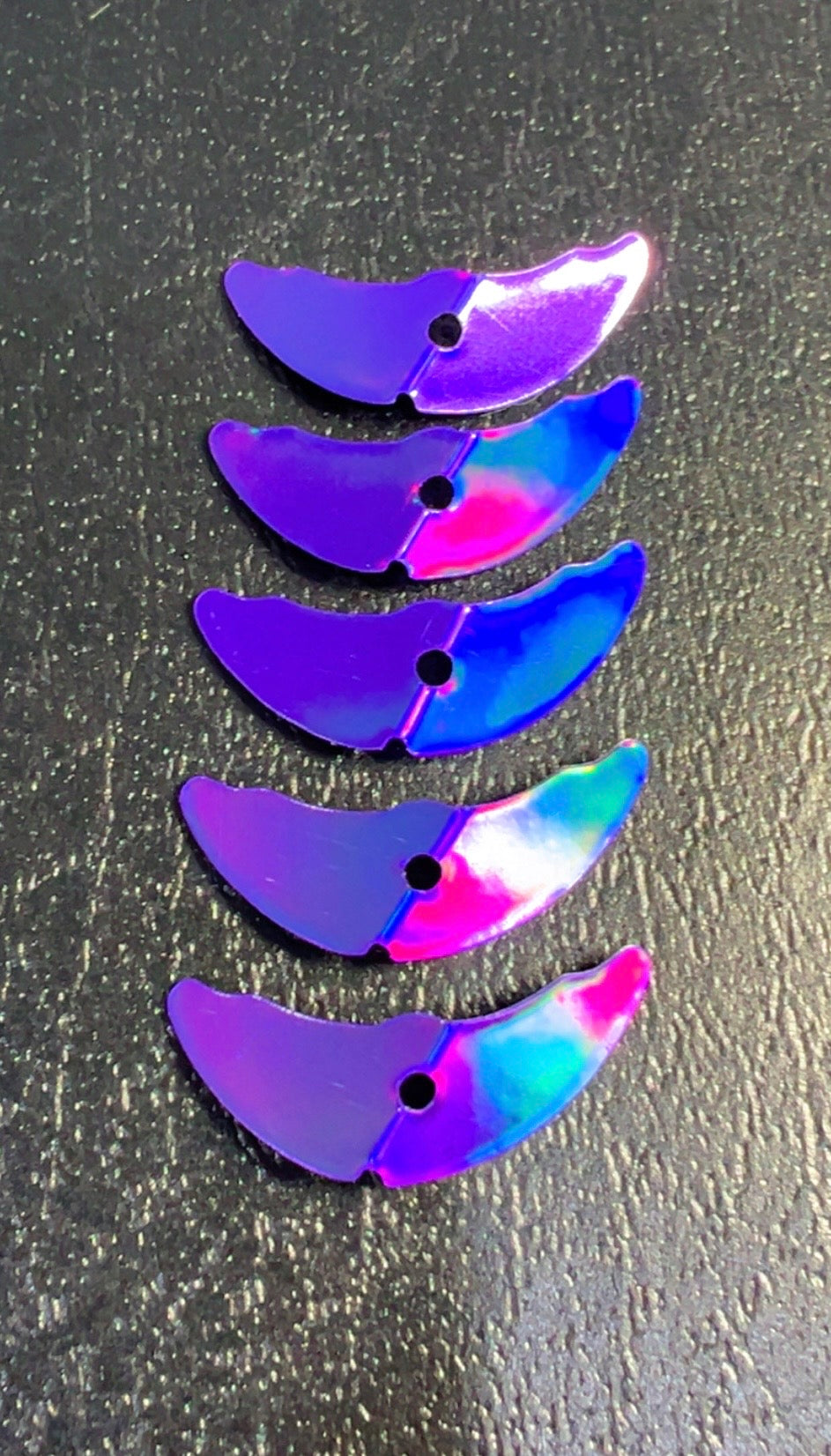 HOLO PURPLE (5PK) DOUBLE SIDED