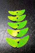 HOLO FL GREEN MINI GLITTER (5pk) DOUBLE SIDED