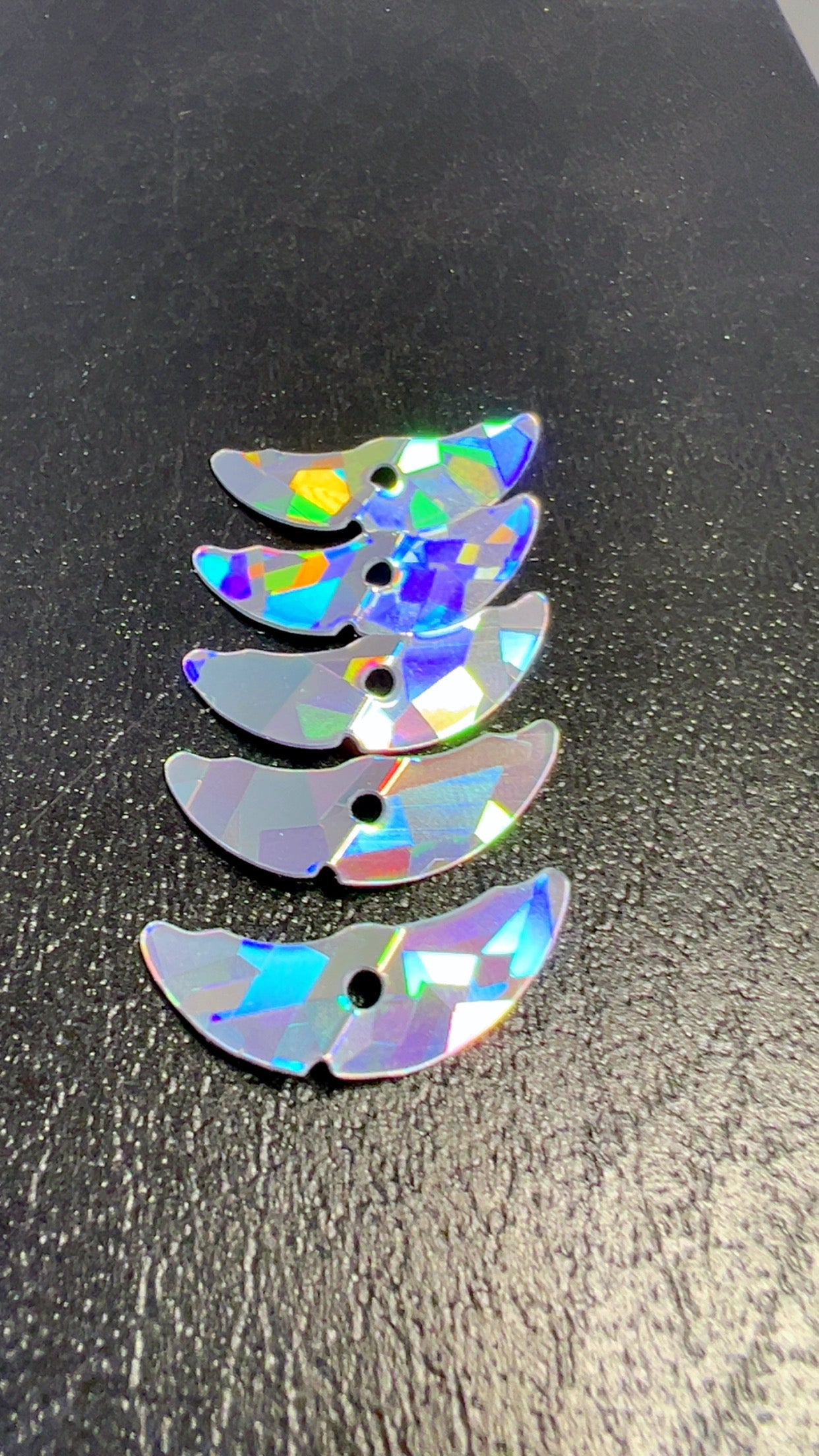 SILVER CRYSTAL (5pk) DOUBLE SIDED